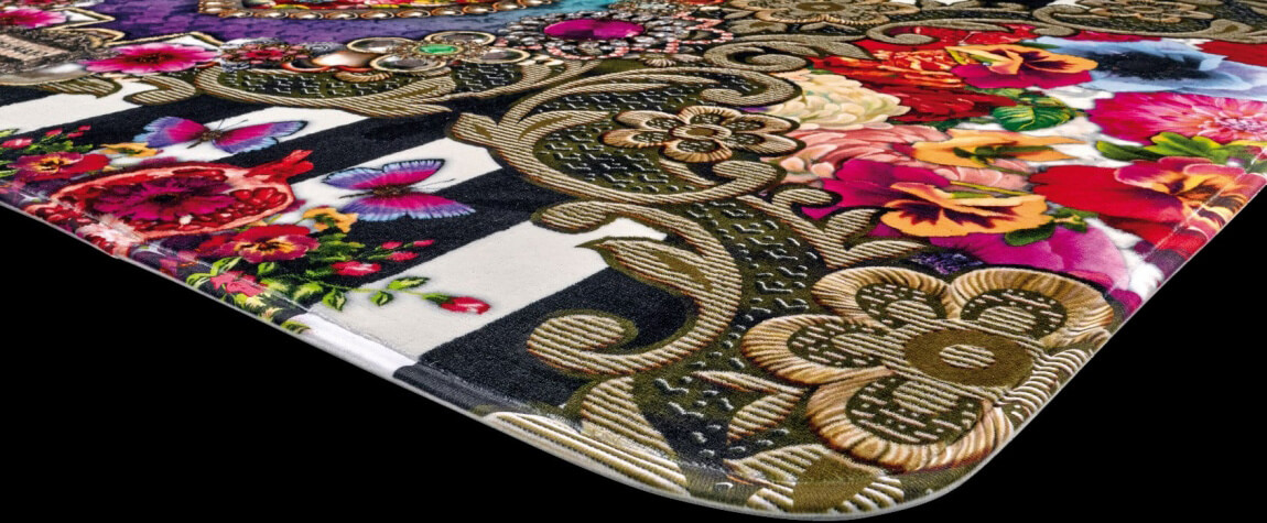 Kids Little Girls Bedroom Rug "Melli Mello Verona"