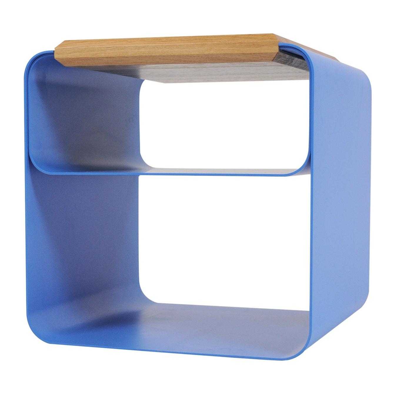 Contemporary Wood & Metal Stool
