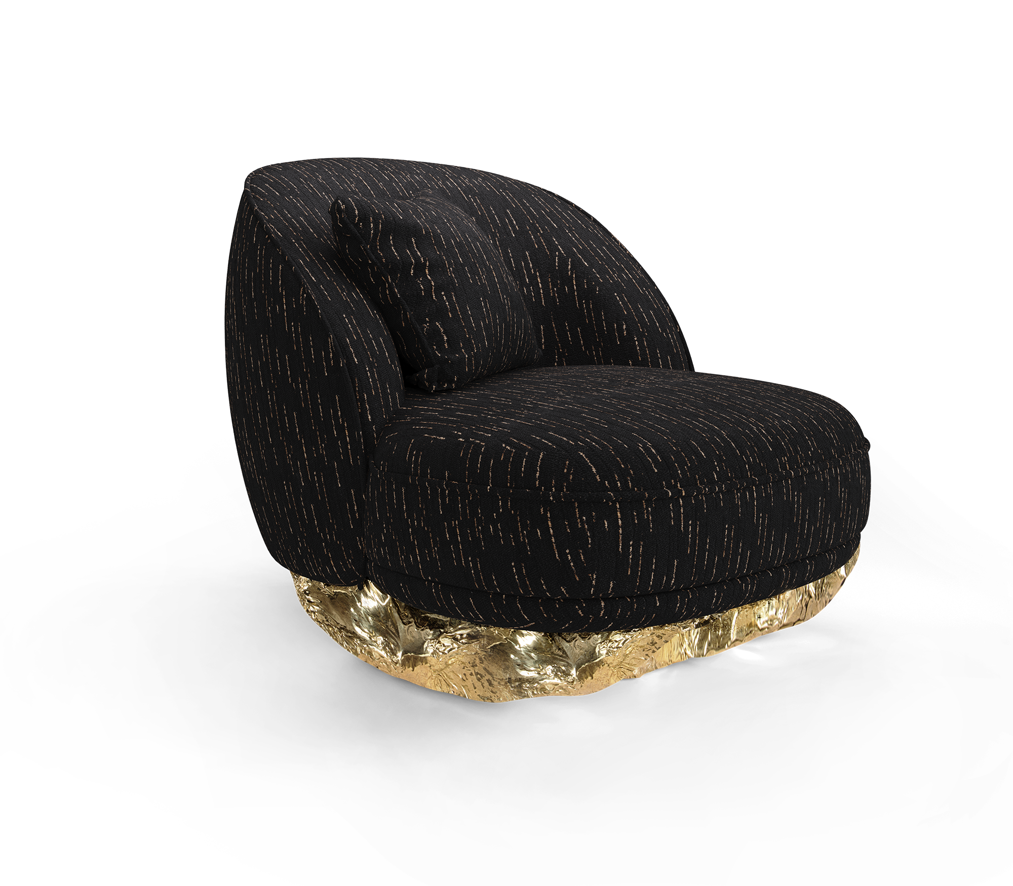 Black Luxe Armchair
