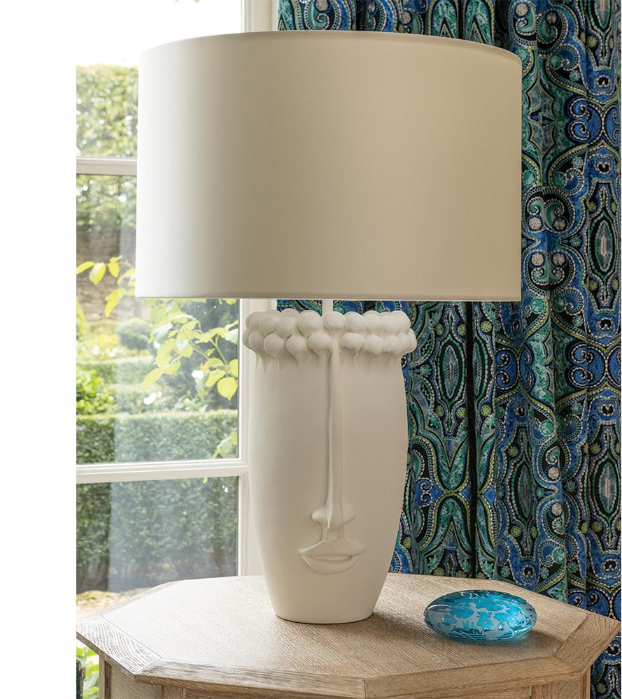 Elden Table Lamp in Chalk