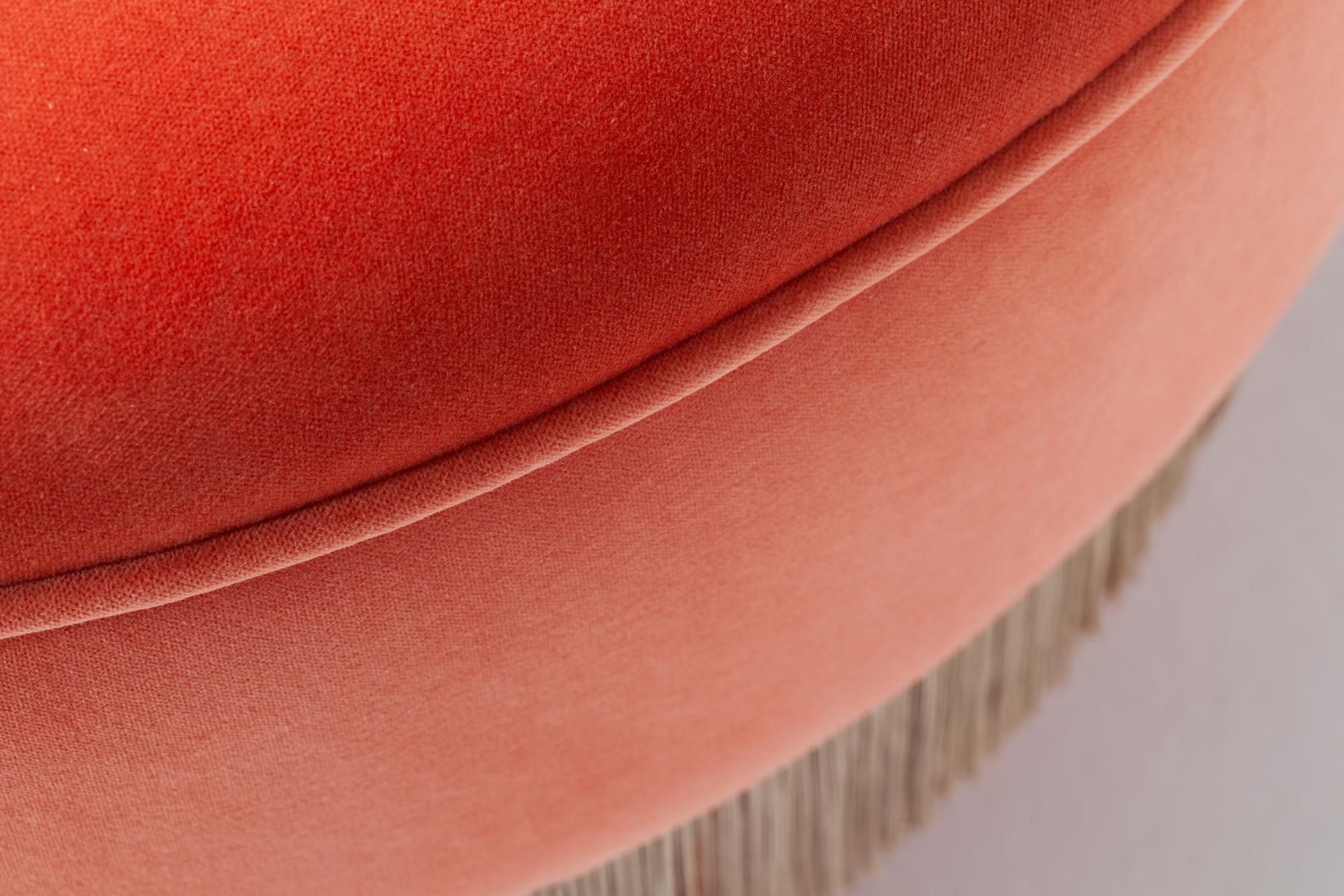 La Folie Red Pouf
