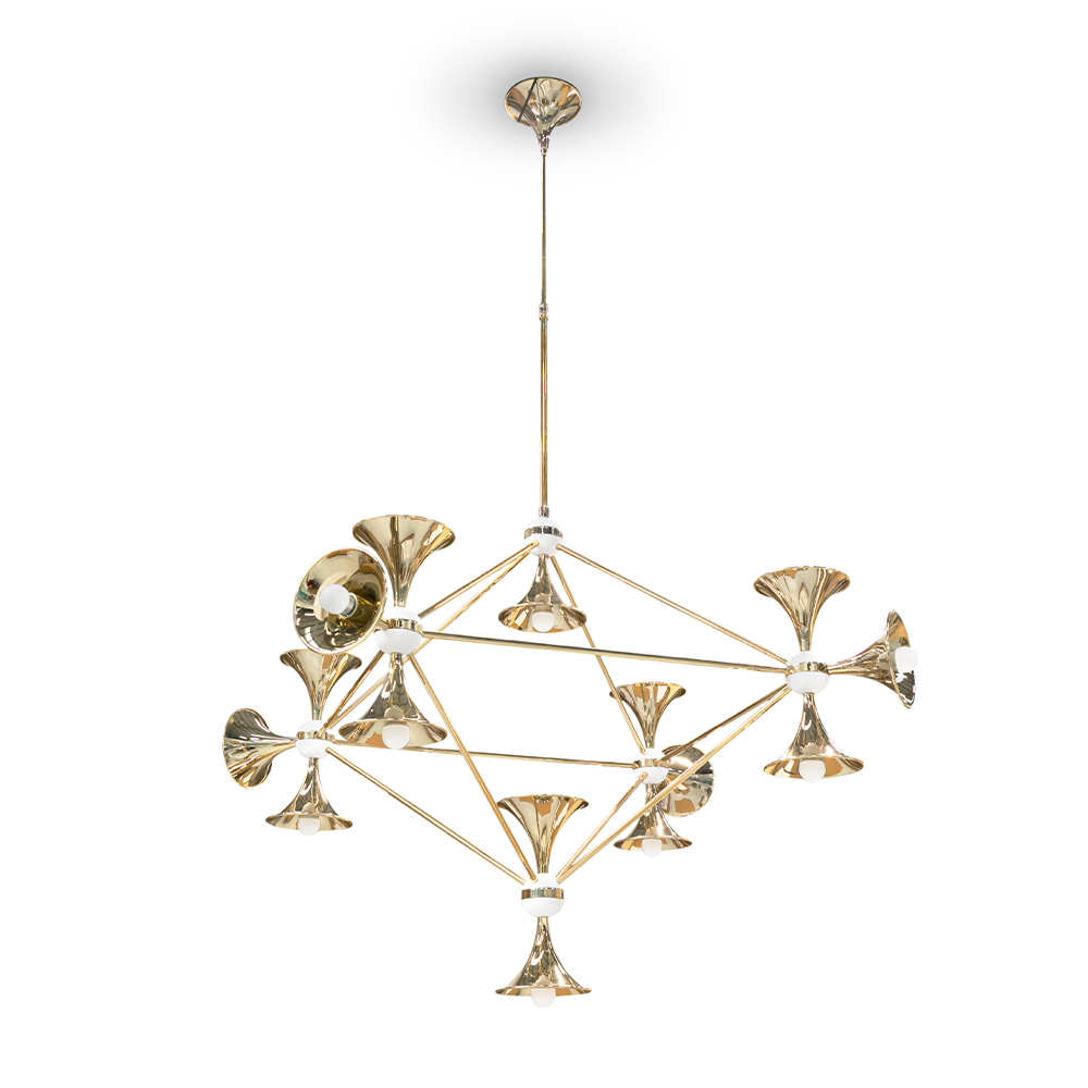 Virtuoso Diamond Suspension Lamp