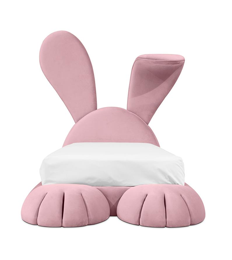 Cozy Rabbit Pink Bed