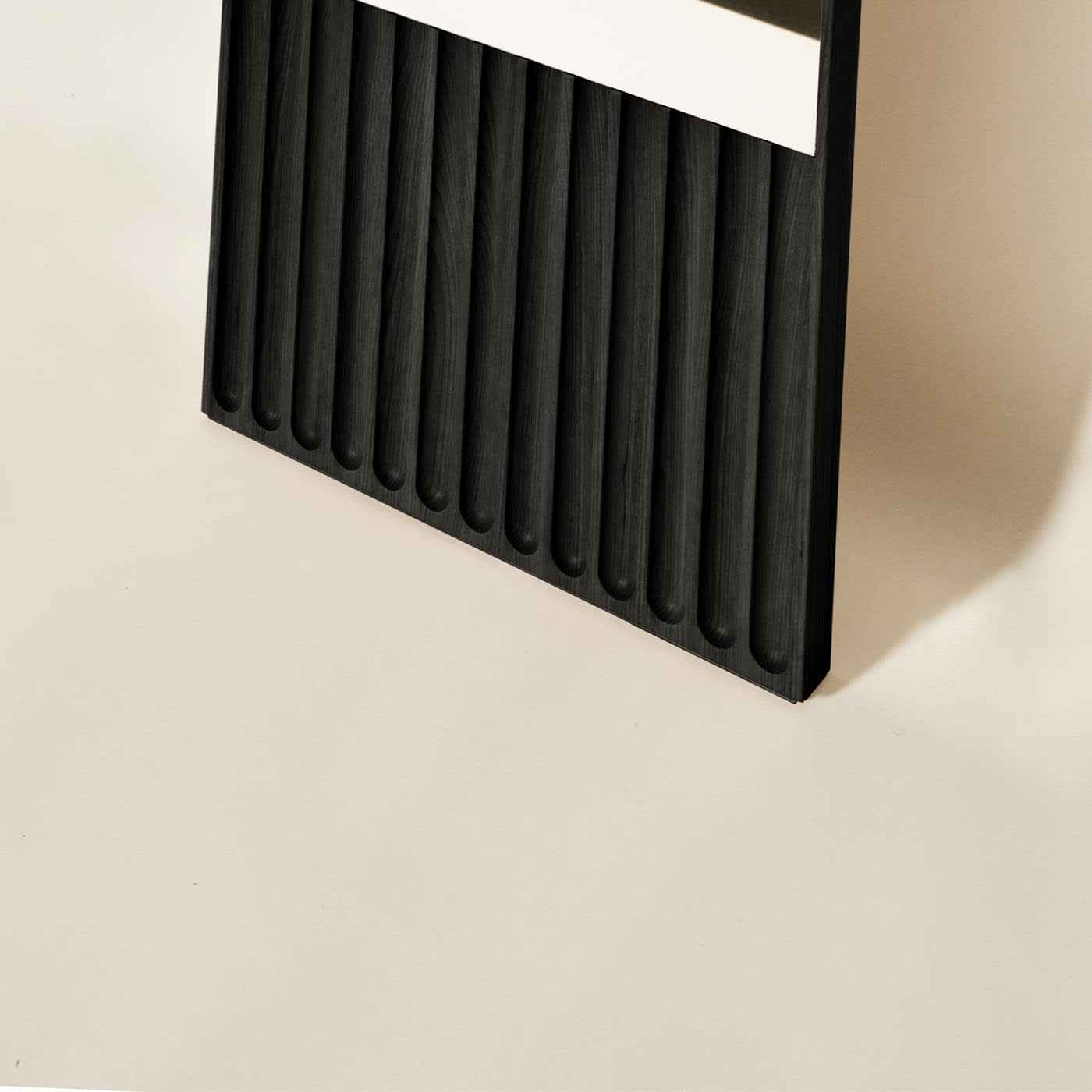 Tutto Sesto Black Italian Floor Mirror