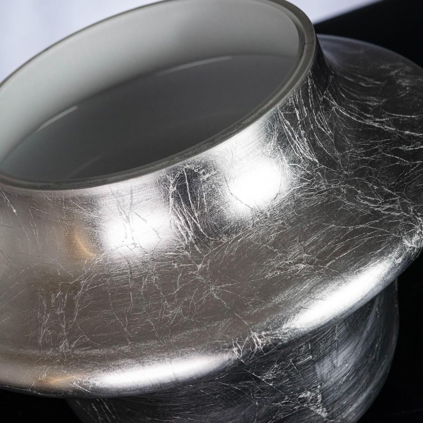 Silver Leaf Decorative Bowl