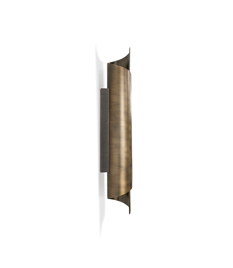 Vintage Brass Wall Light
