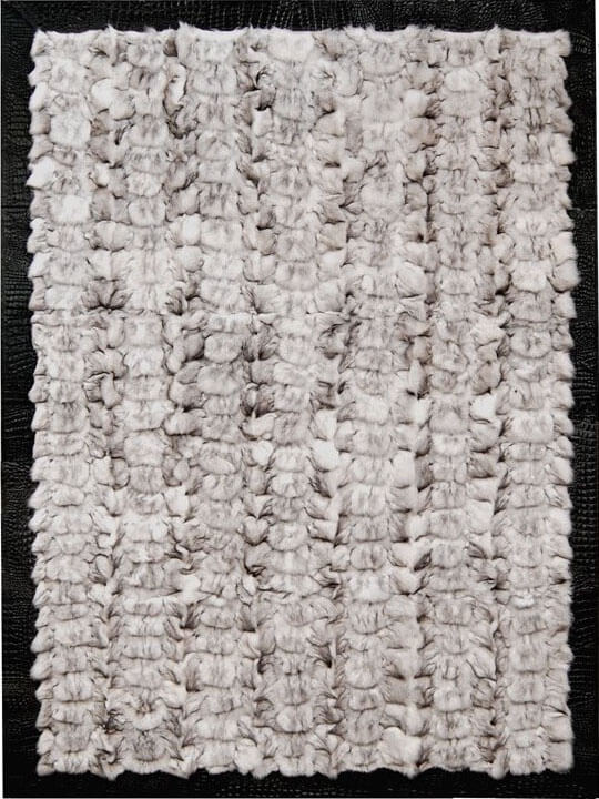 Fur Grey 790 Fur Rug