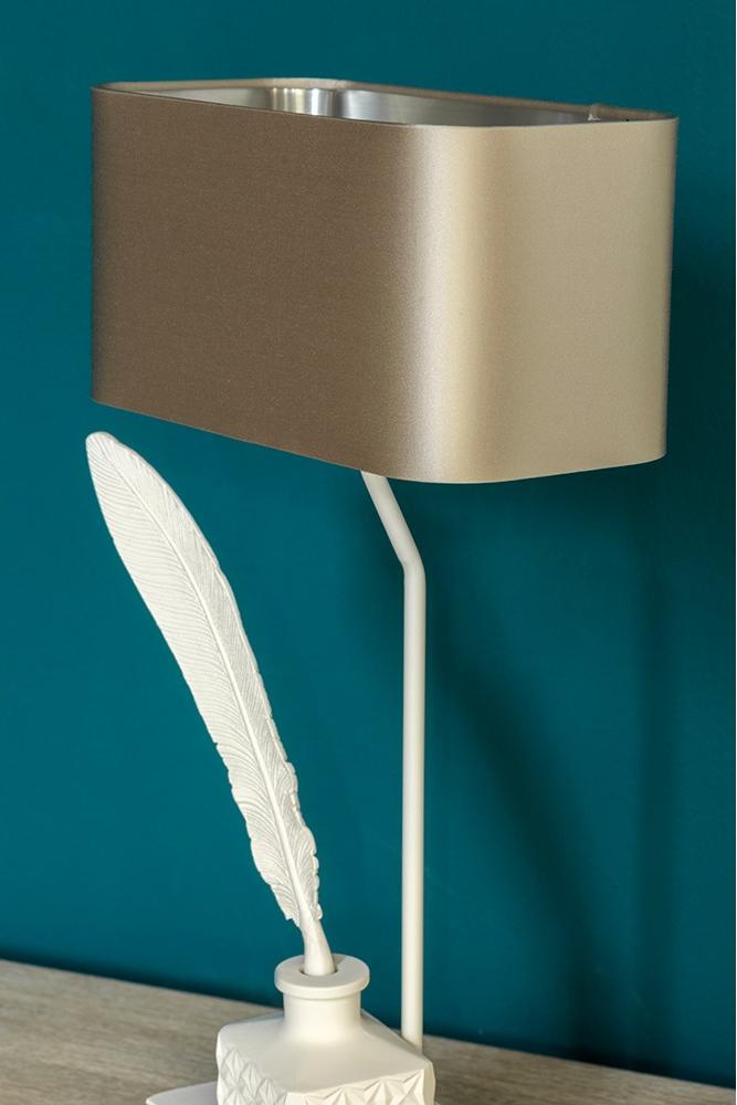 Tom Table Lamp Chalk Finish