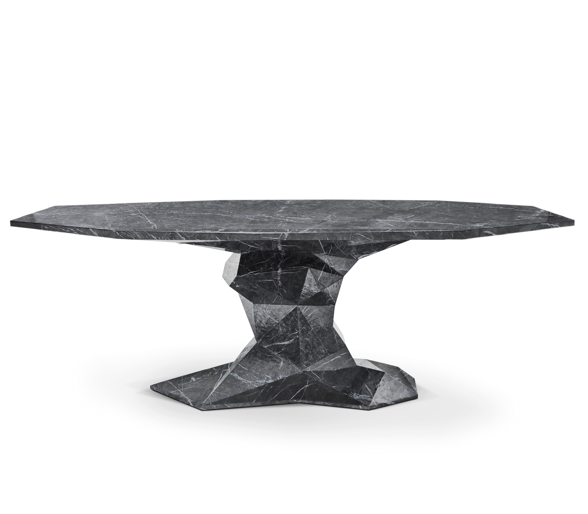 Bonsai Faux-Marble Dining Table