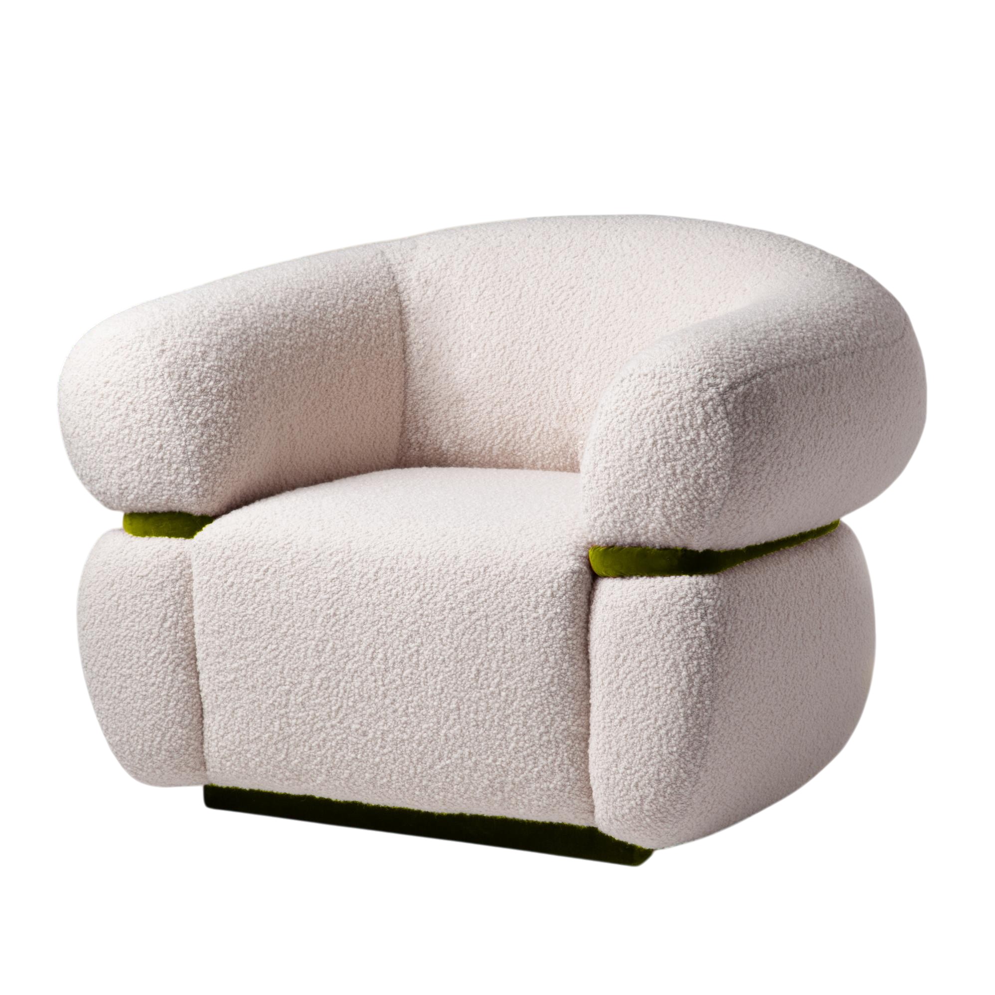 Malibu White Armchair