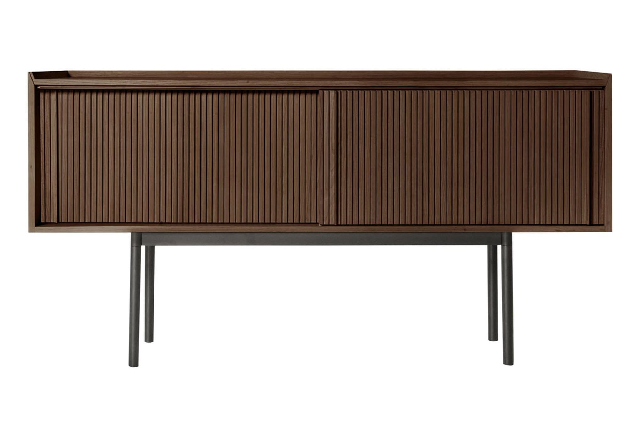 Sipario High Luxury Brown 2-Doors Sideboard Italian Artisan