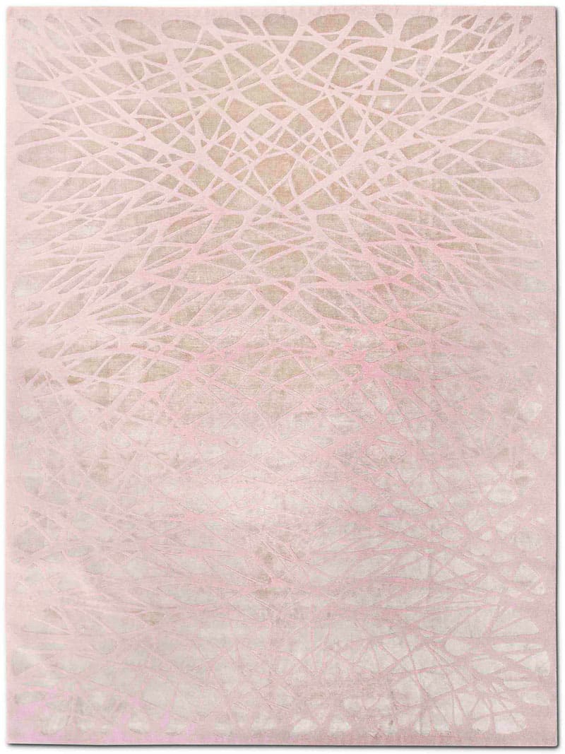 Dresden Rose Luxury Hand-Knotted Rug