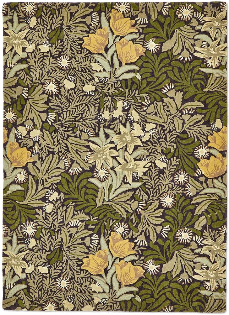 Bower Twining Vine Gr 128207 Wool Rug