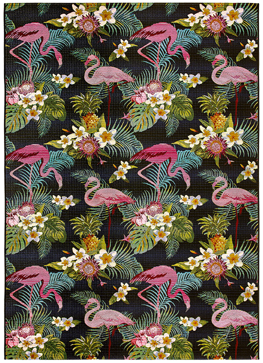 Flamingos Machine Woven Rug | Size: 200 x 300 cm