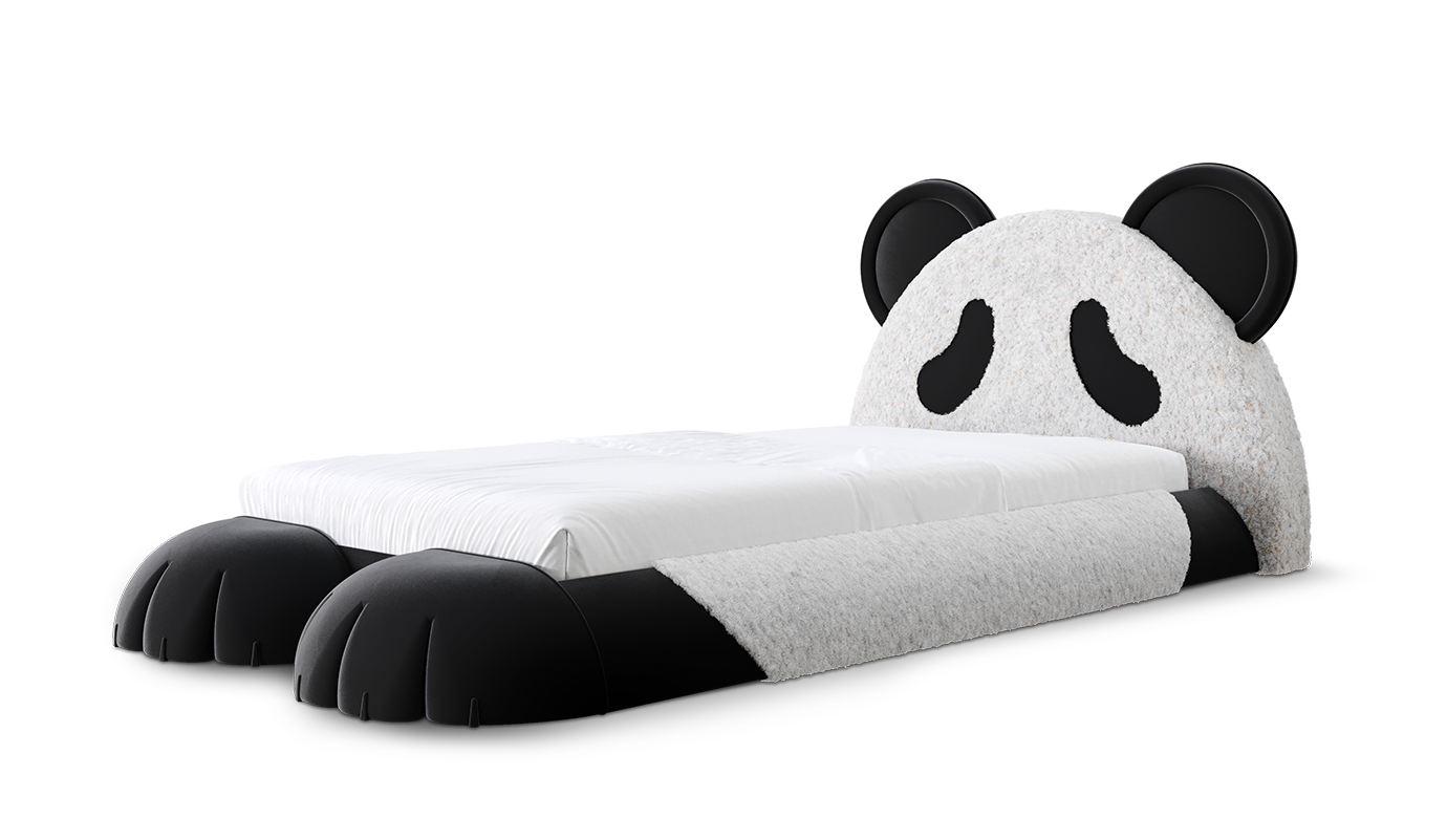 Panda Children's Bed
