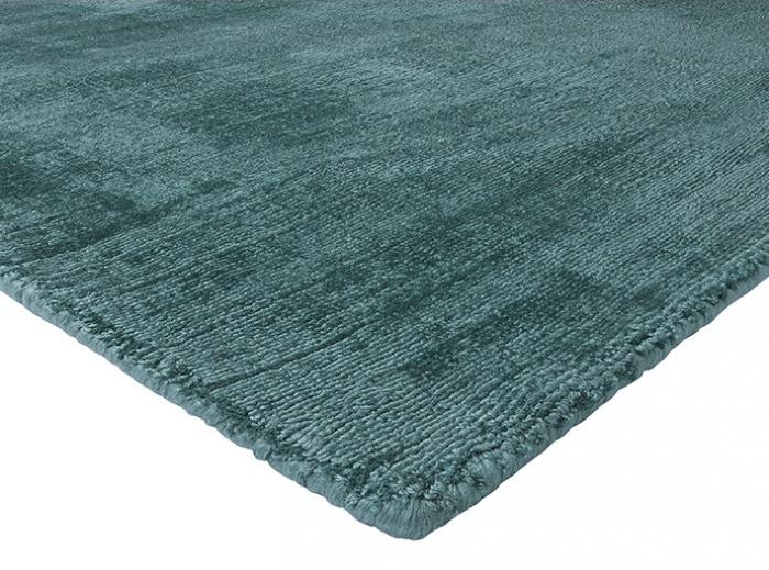 Plain / Green Indian Handwoven Rug