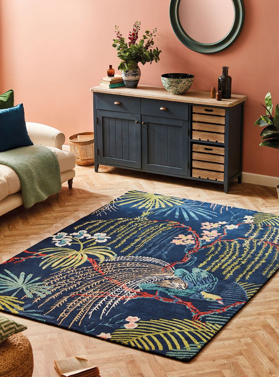 Rainforest Tropical Night 50708 Rug