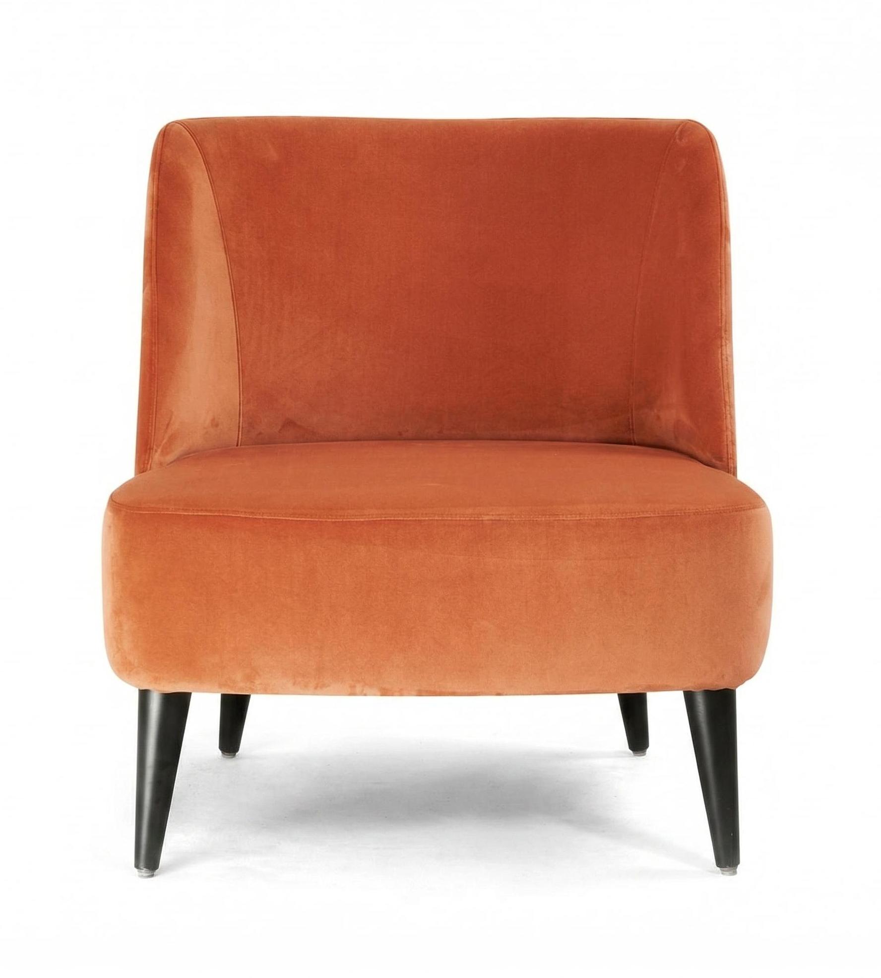 Nina Orange Armchair