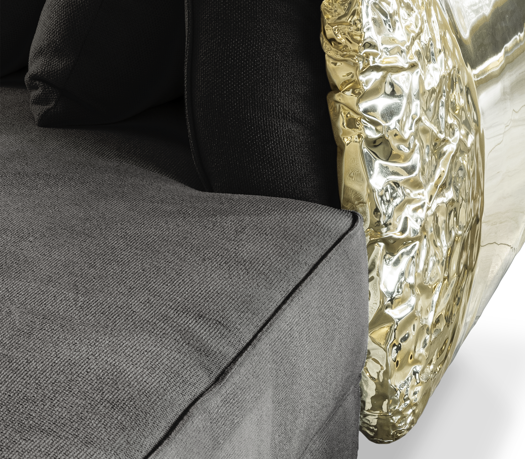Imperia Black Modular Sofa