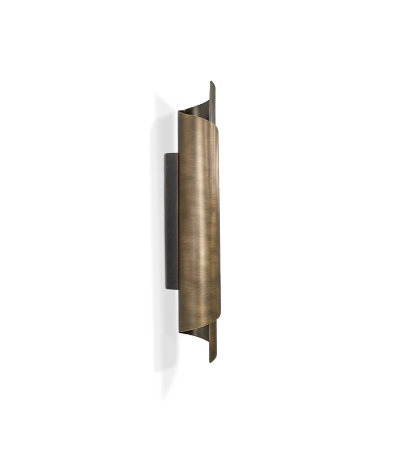Vintage Brass Wall Light