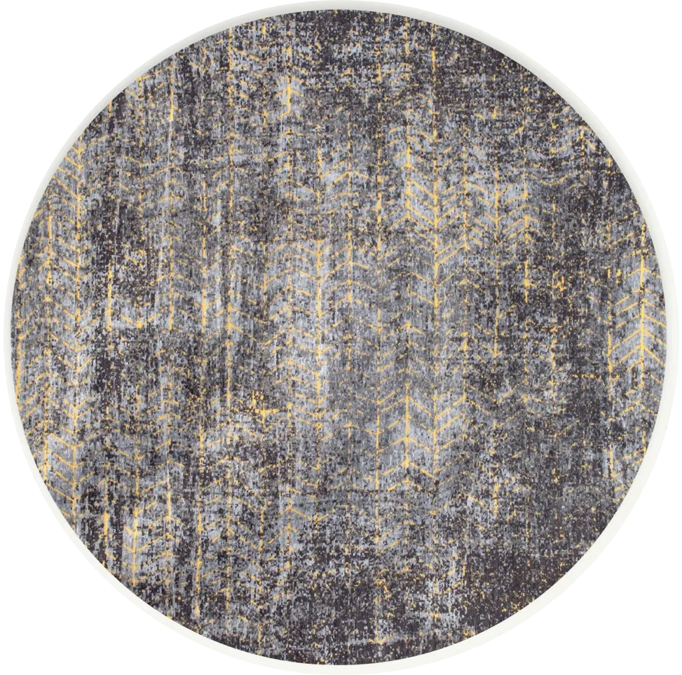 Broadway Glitter 8422 Round Rug