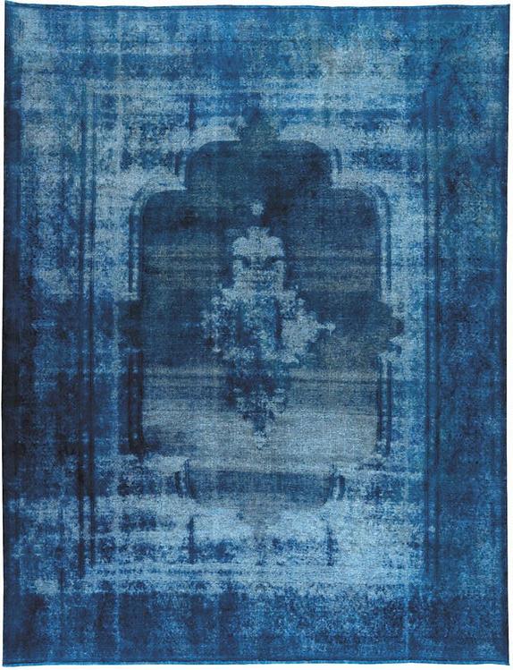 Dark Blue Vintage Rug