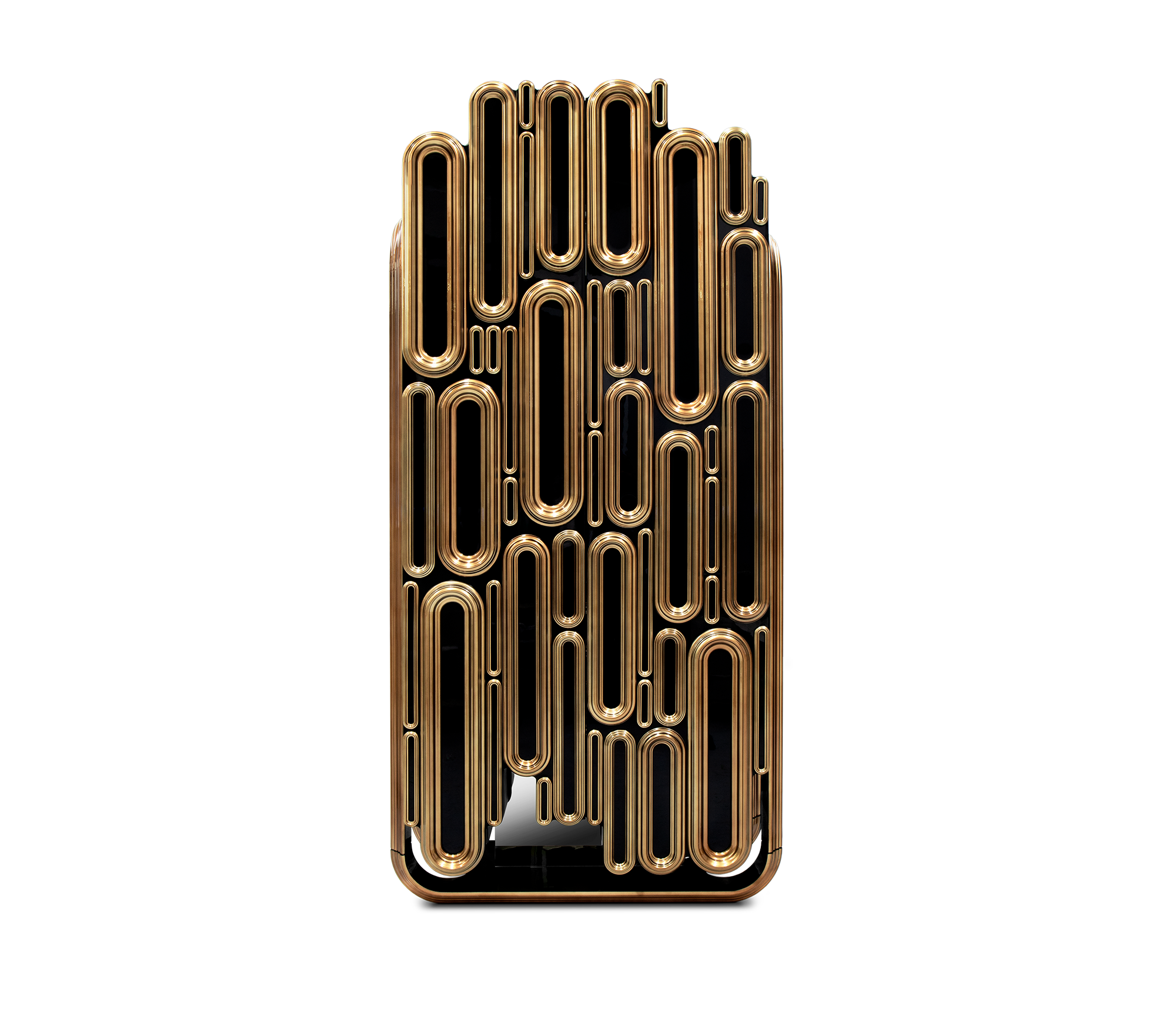Ellipse Gold Designer Cabinet