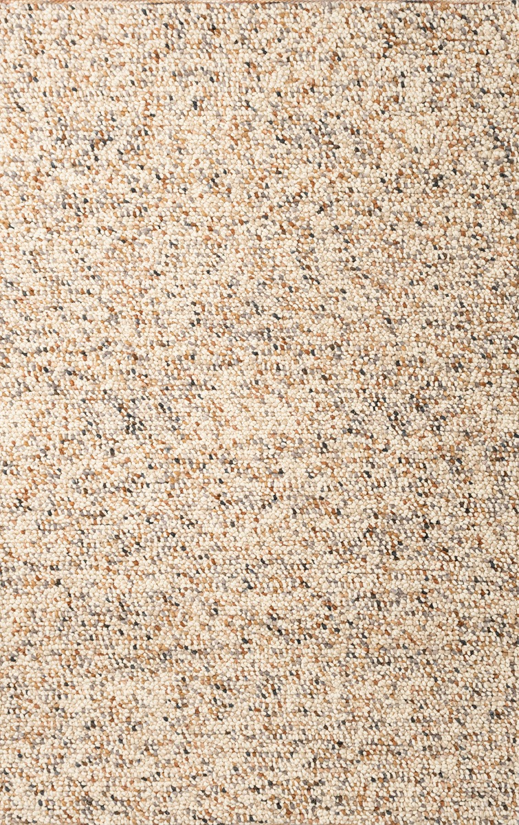 Pebble Naturel Sand 129811 Rug ☞ Size: 250 x 350 cm