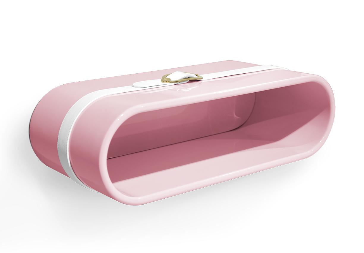 Floating Sky Pink Small Shelf