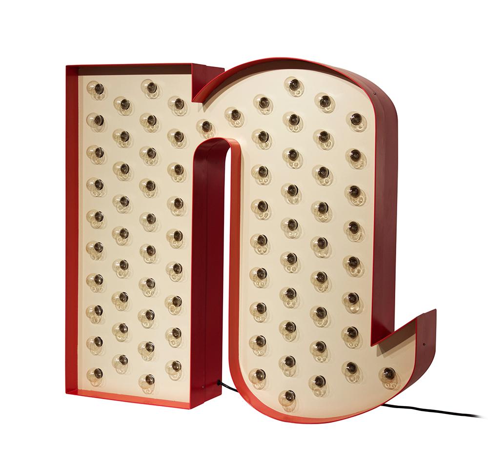 Illuminated Alphabet N