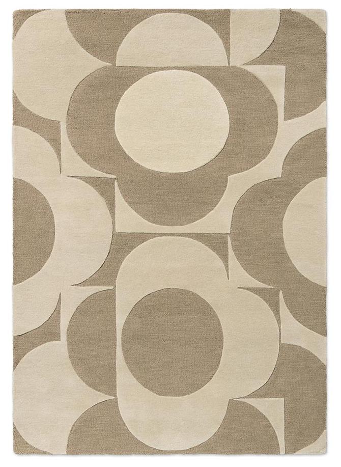 Prism Flower Mushroom/Ecru 158009 Rug | Size: 250 × 350 cm