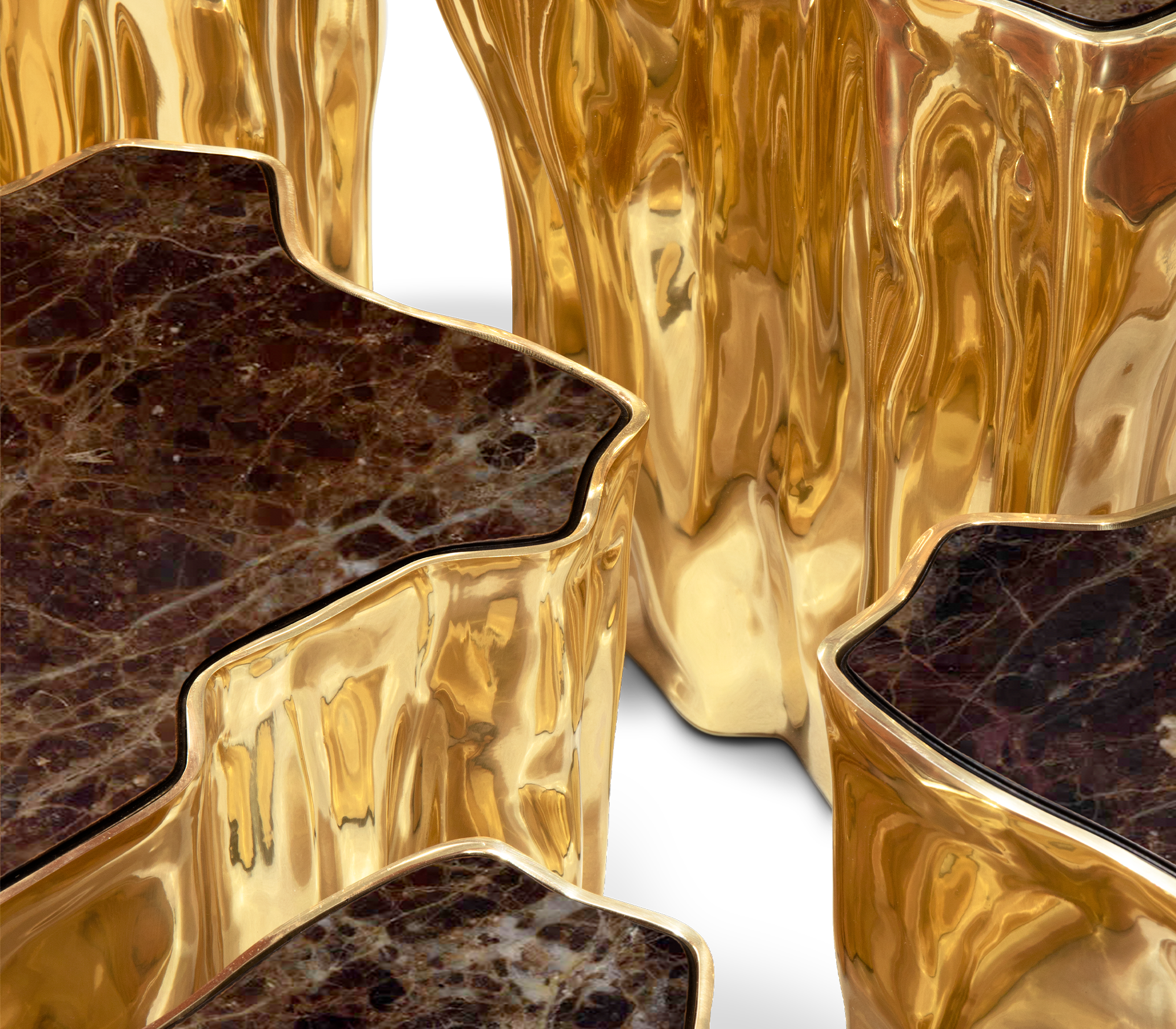 Paradise Earth-Tone Coffee Table