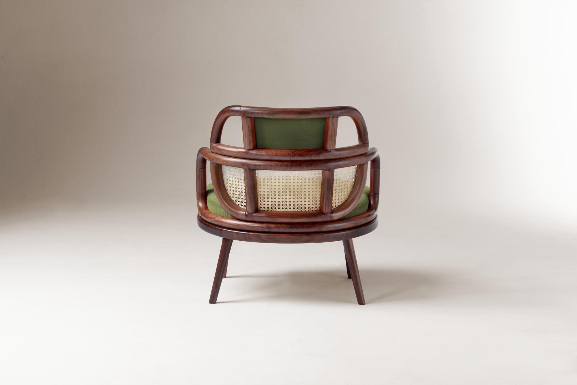 Havana Mid-Century Modern Armchair