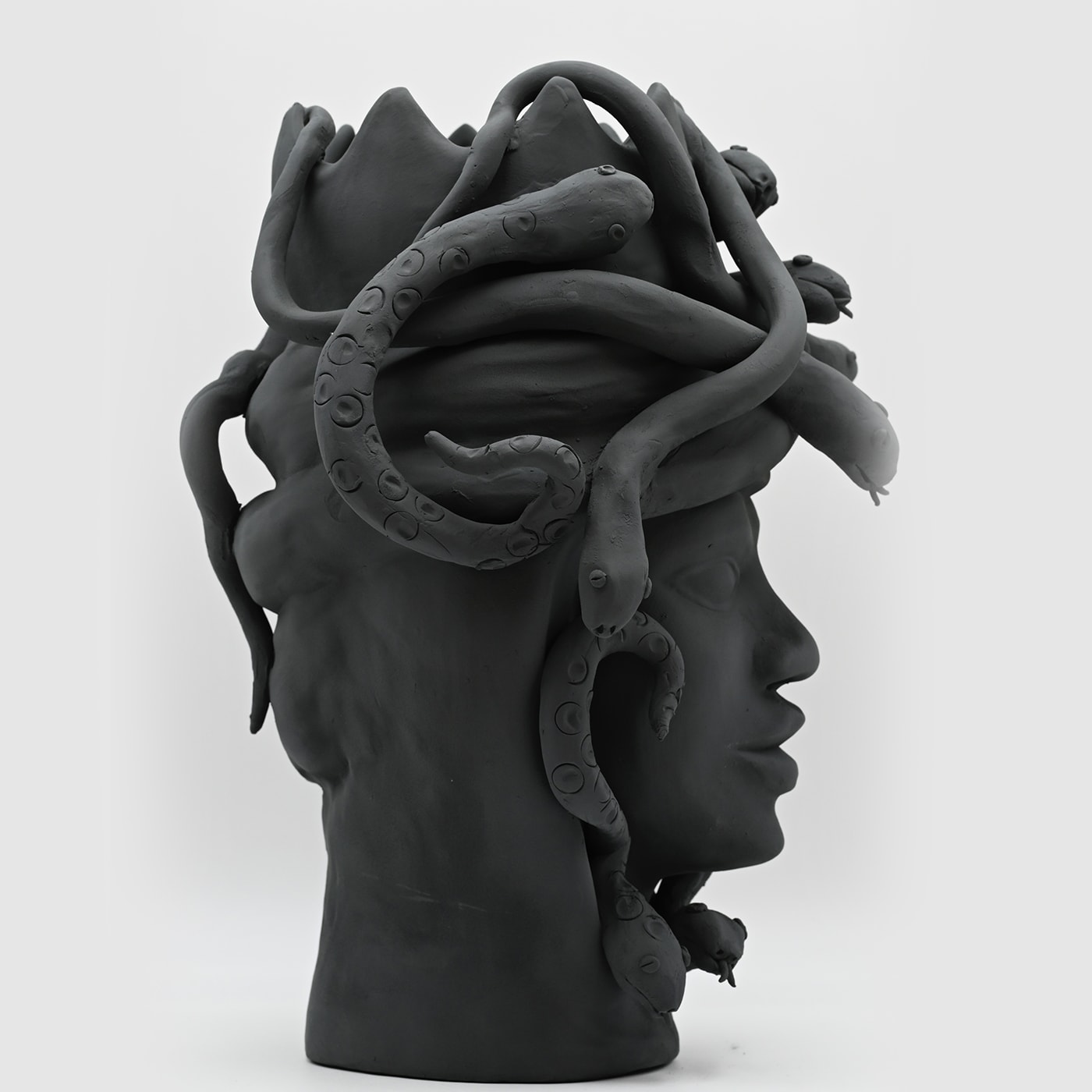 Dark Grey Moor's Handcrafted Sculpture