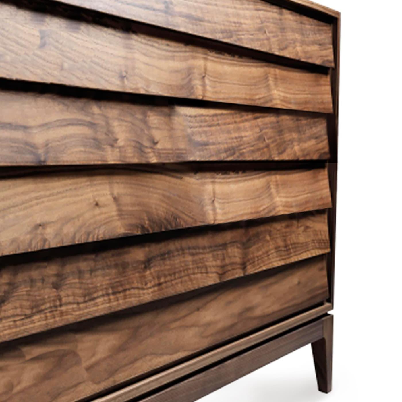 Liliale Artisan Brown Chest Of Drawers
