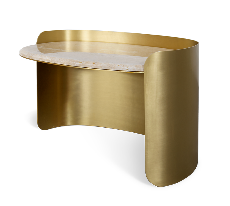 Foster Scott Oval Side Table