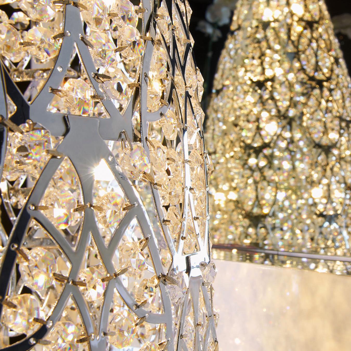 Arabesque Flame Artisan Lamp