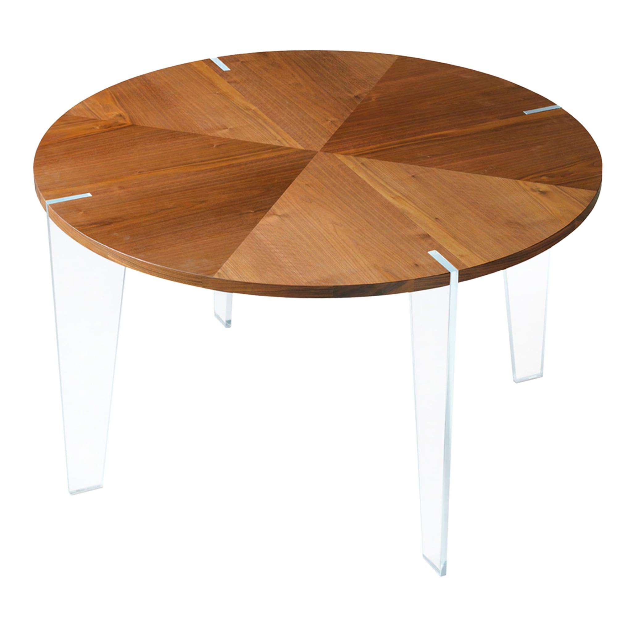 Sospeso Artisan Round Brown Table