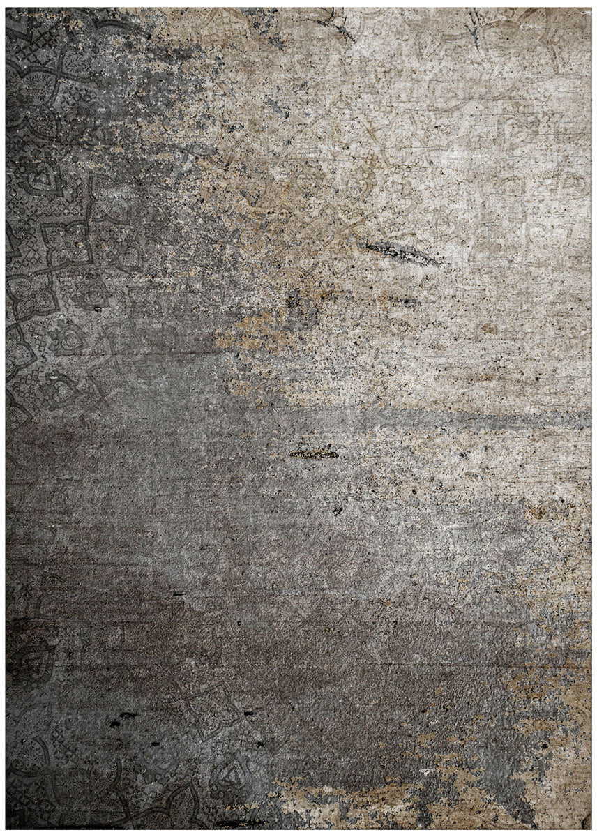 Concours Nazer Grey Rug ☞ Size: 200 x 295 cm