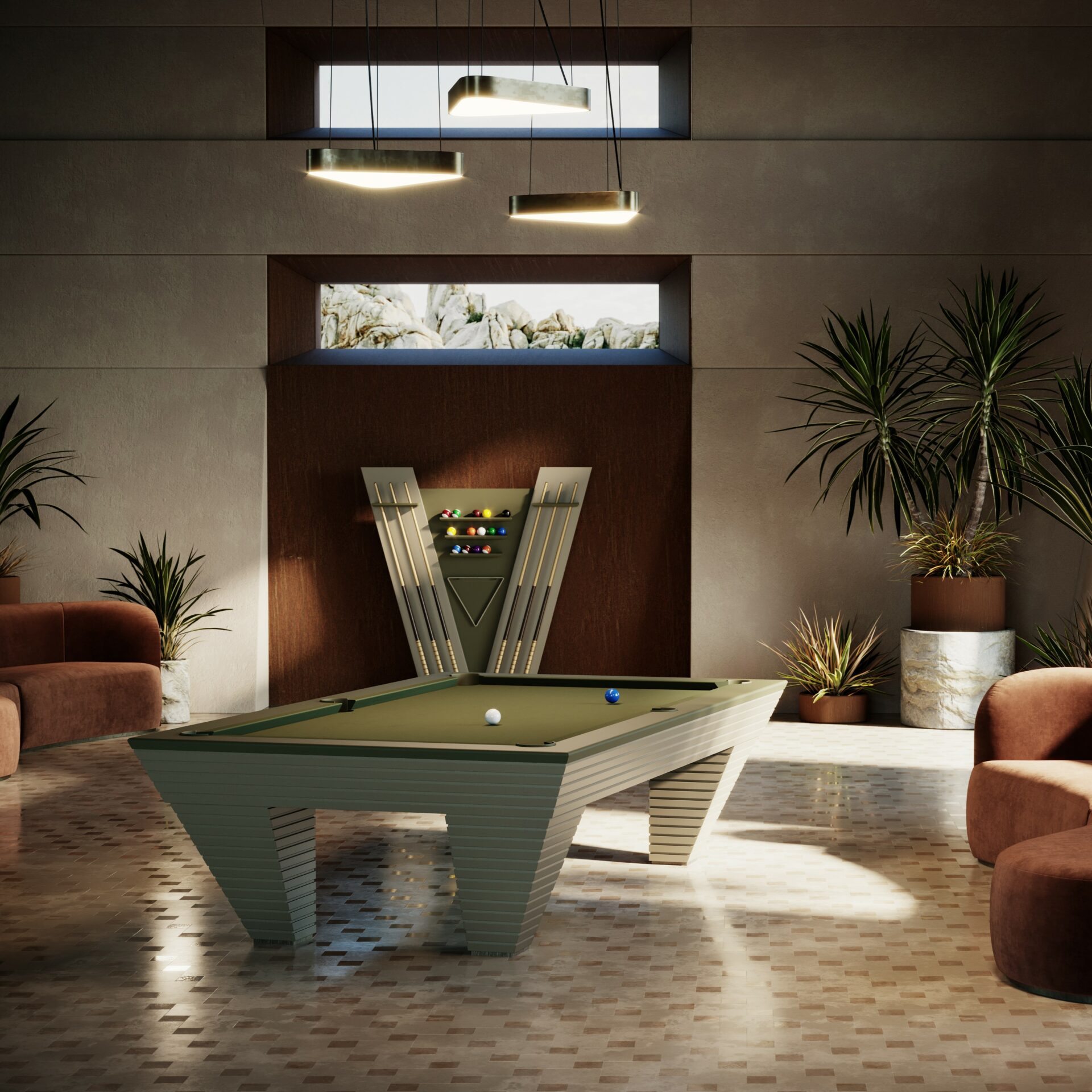 Newde Crafted Pool Table