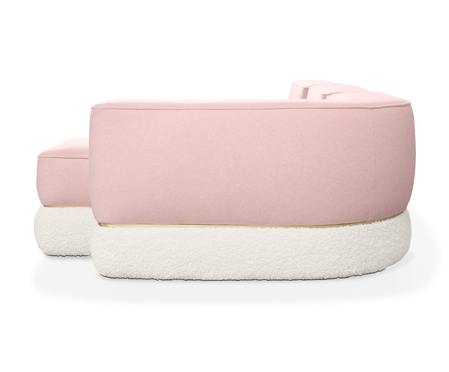 Keaton Pink Sofa