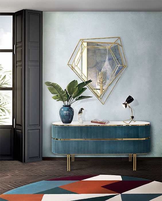 Gleam Small Wall Mirror