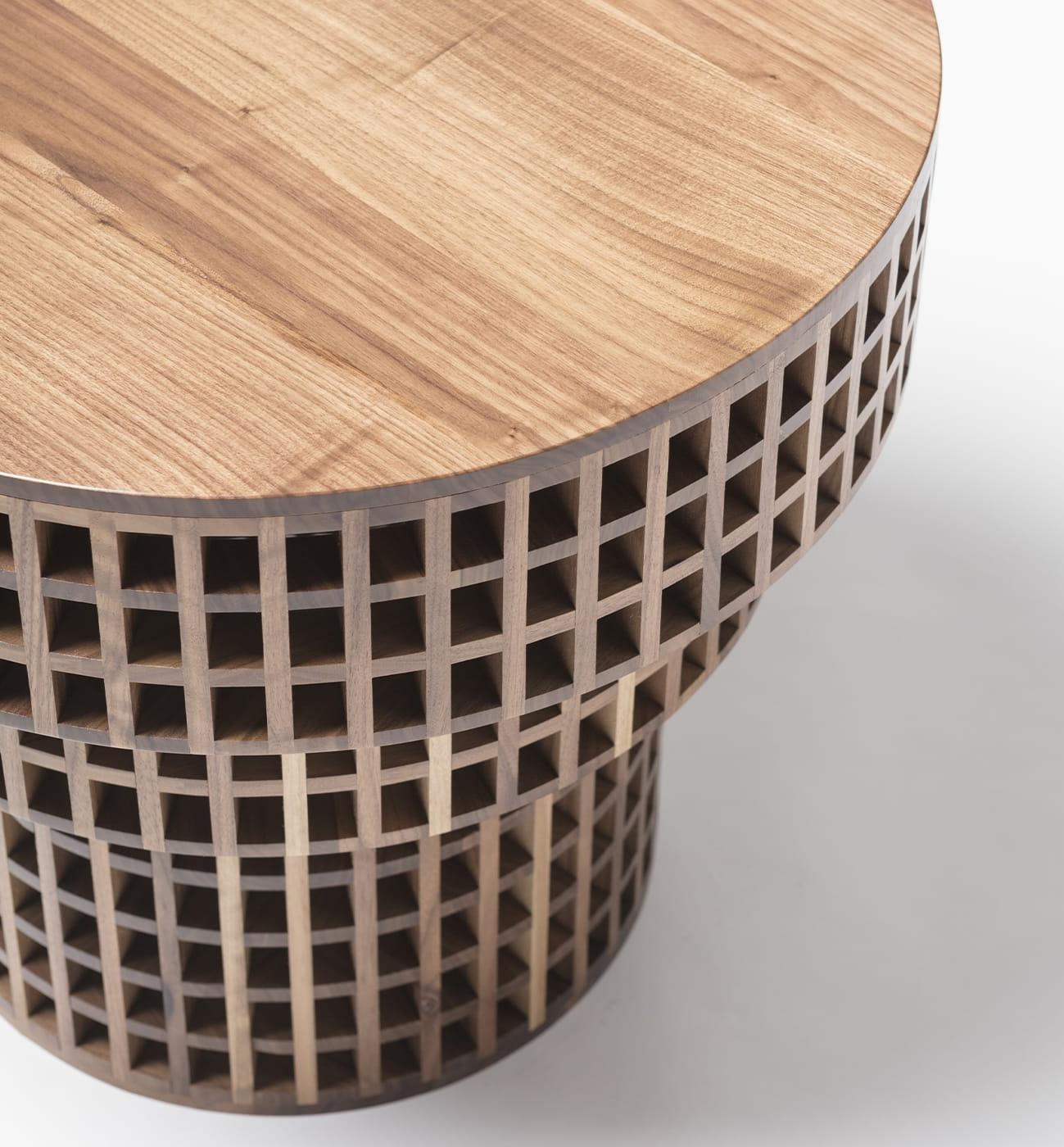 Round Wooden Coffee Table