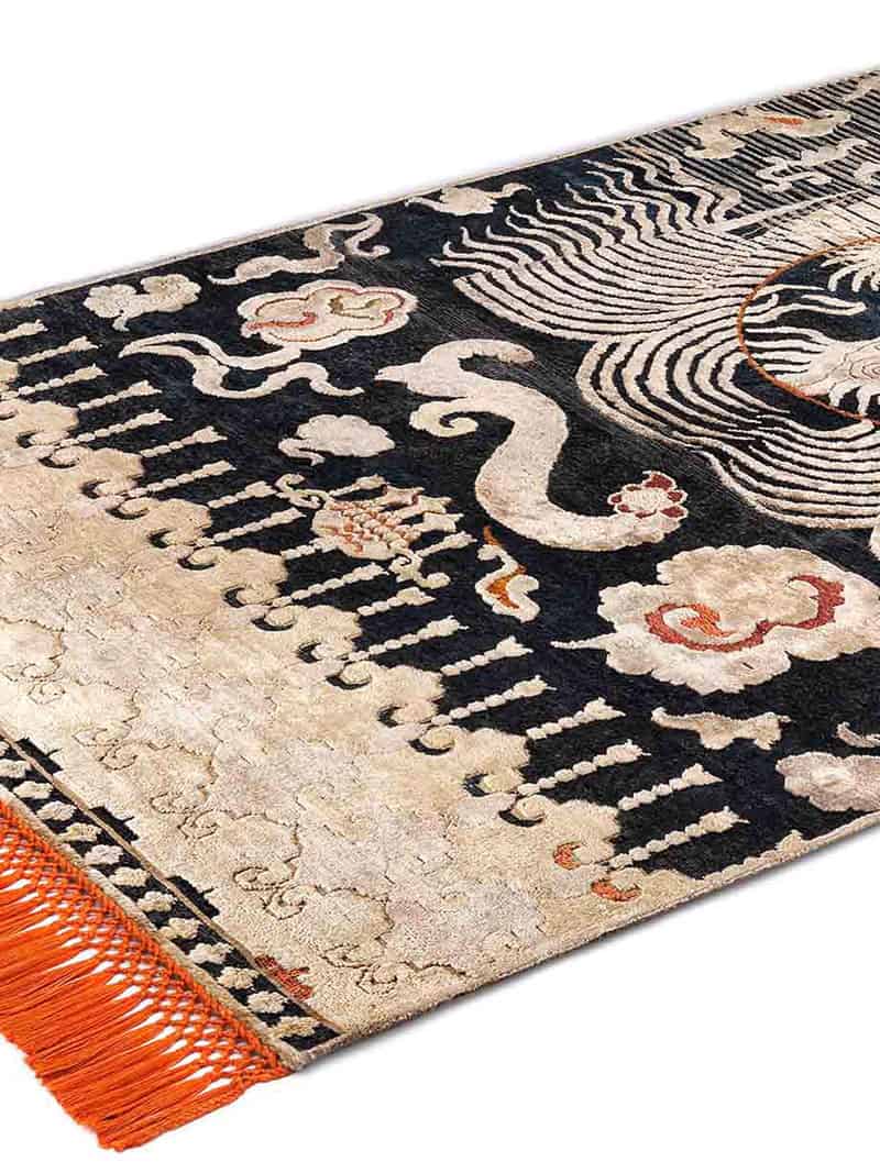 Dragon Hand-Knotted Rug