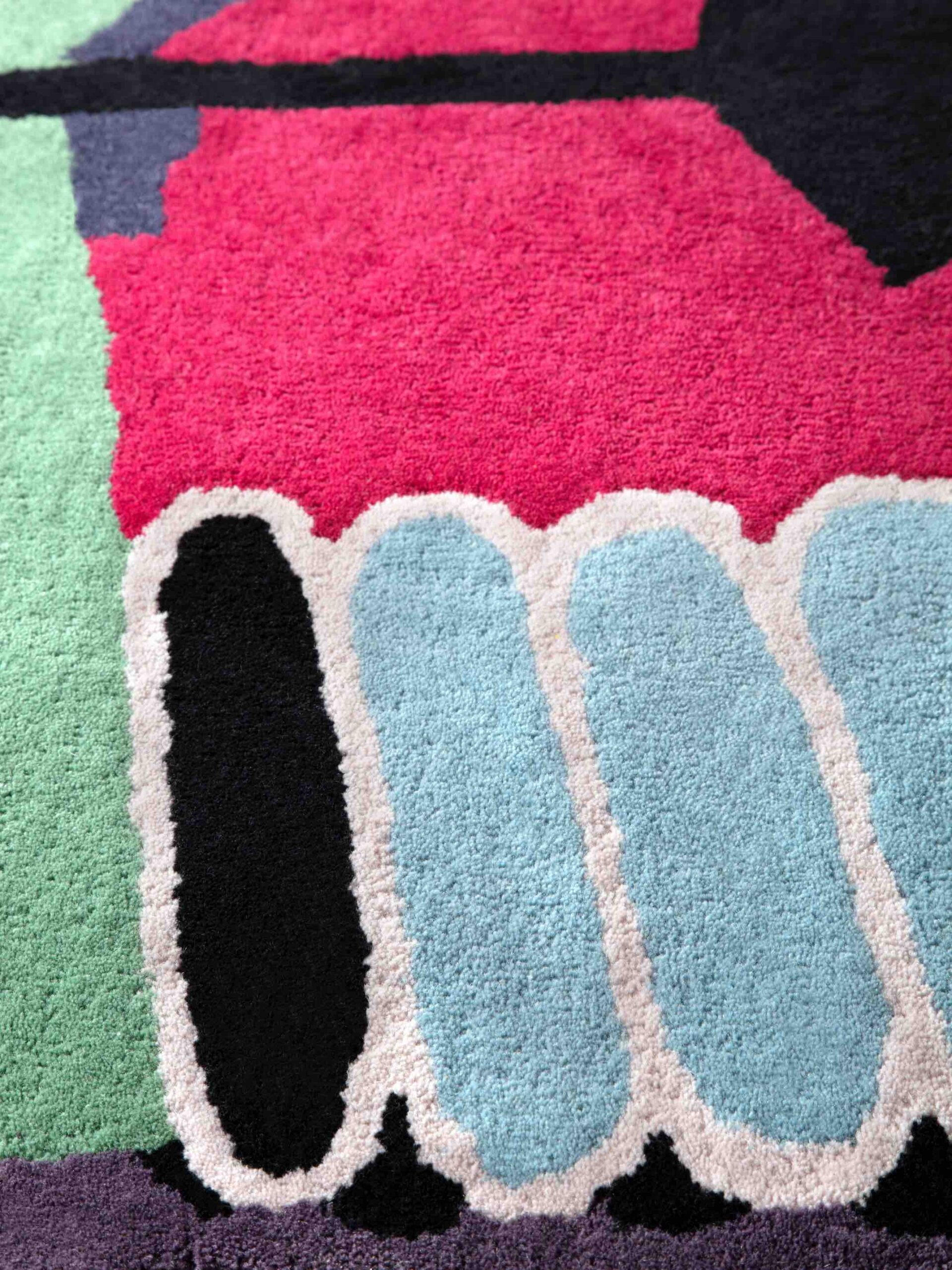 Tufty Designer Handwoven Rug