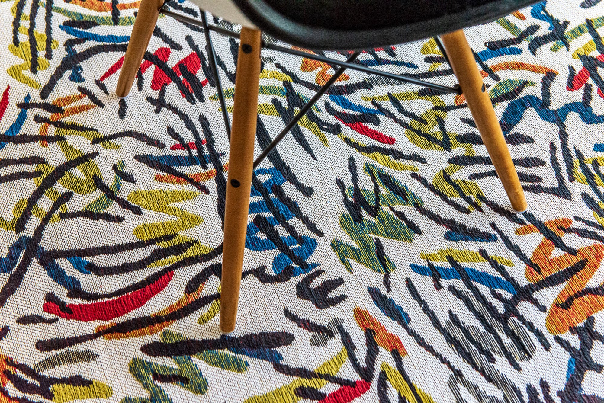 Street Graph 9144 Round Rug