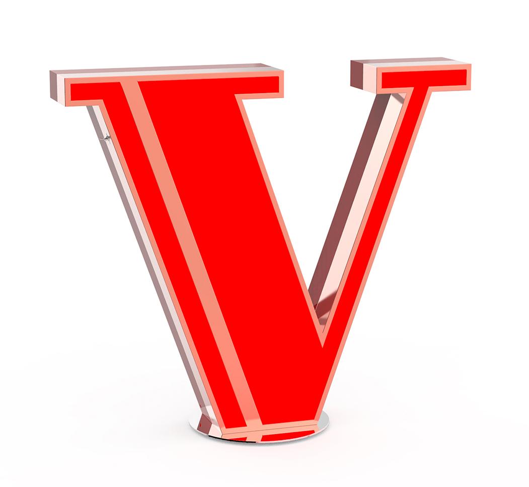 Illuminated Alphabet V