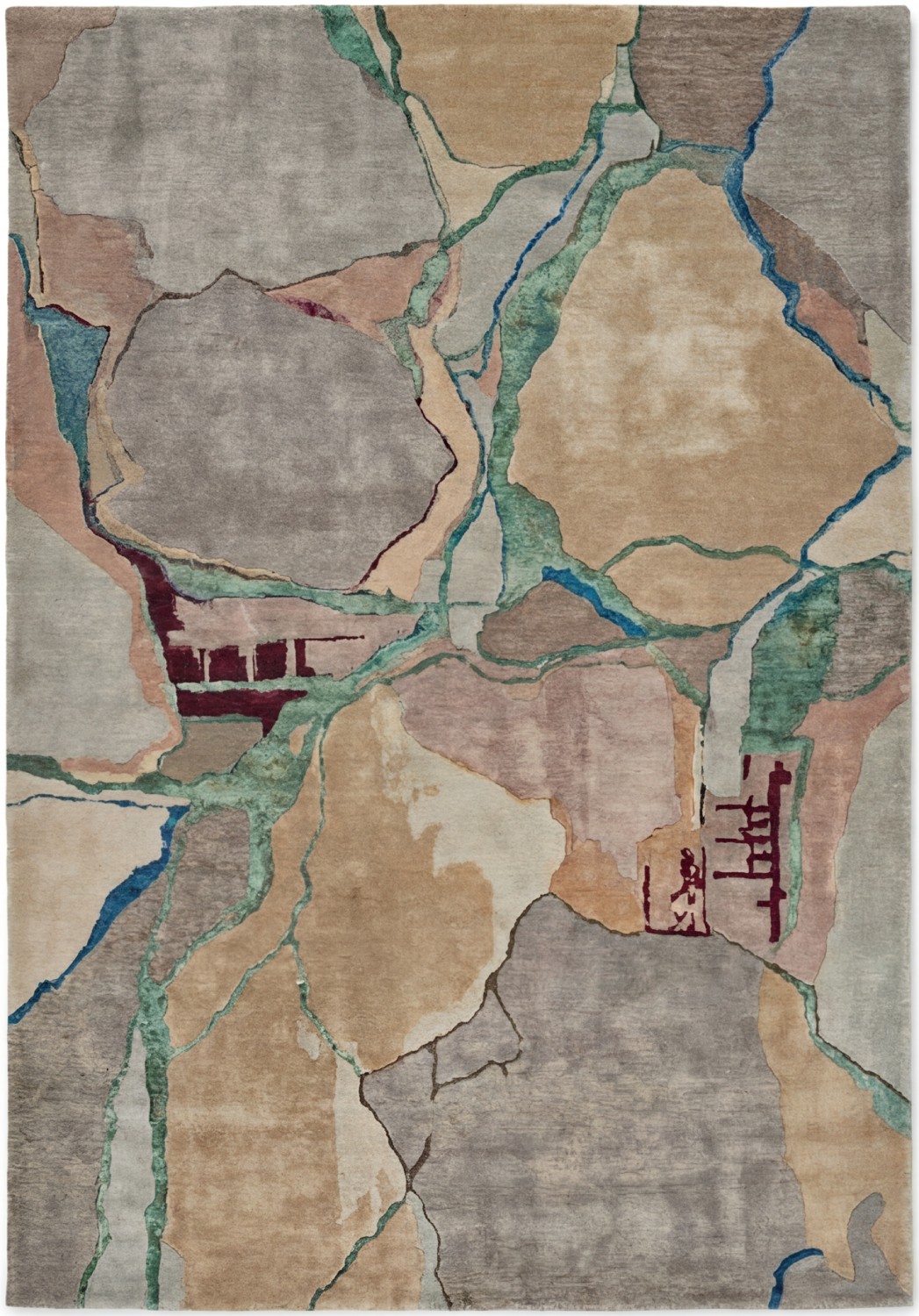 Tectonic Veins Rug