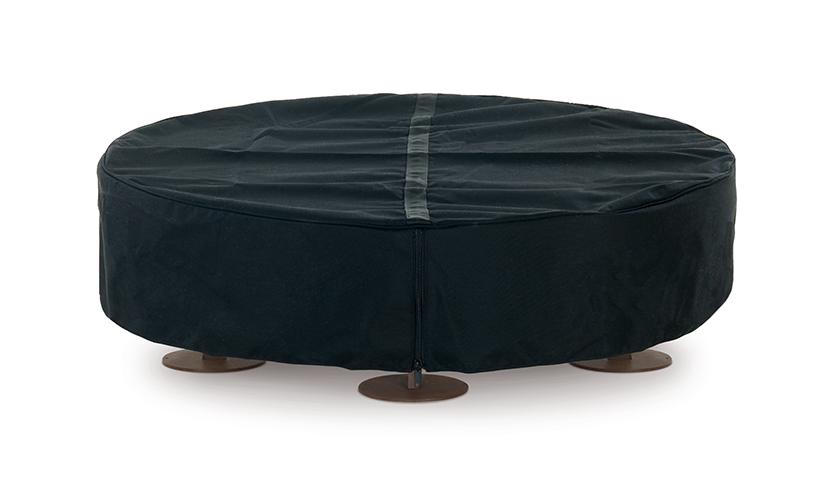 Ercole Marble Green Fire Pit