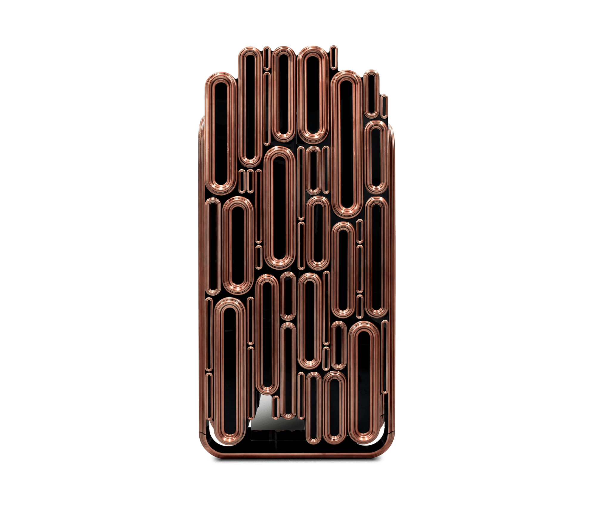 Ellipse Copper Cabinet